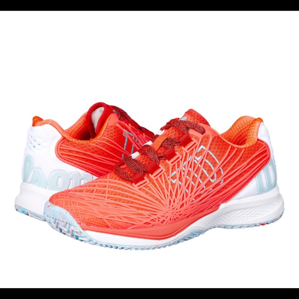 Wilson Women's KAOS Tennis Shoe Coral Size 9